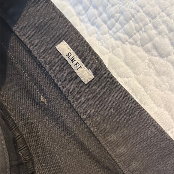 Men's Dark Gray Pants Todd Snyder - Picture 3 of 6